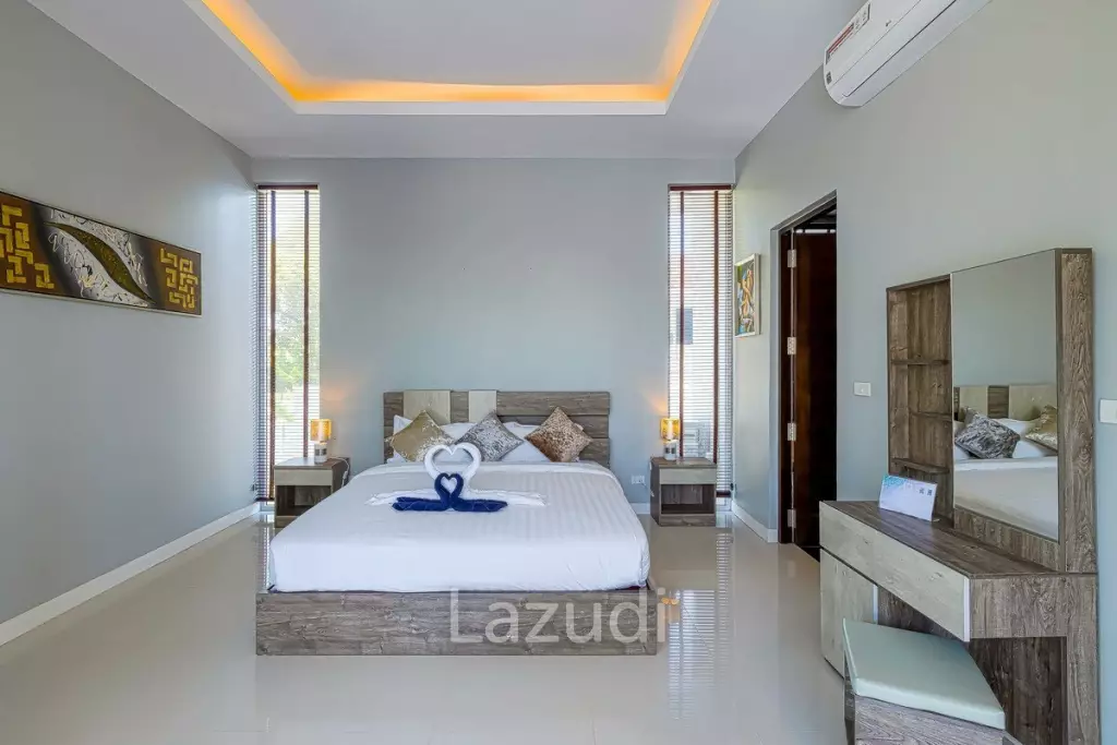 BLACK LOTUS : Quality 3 bed pool villa