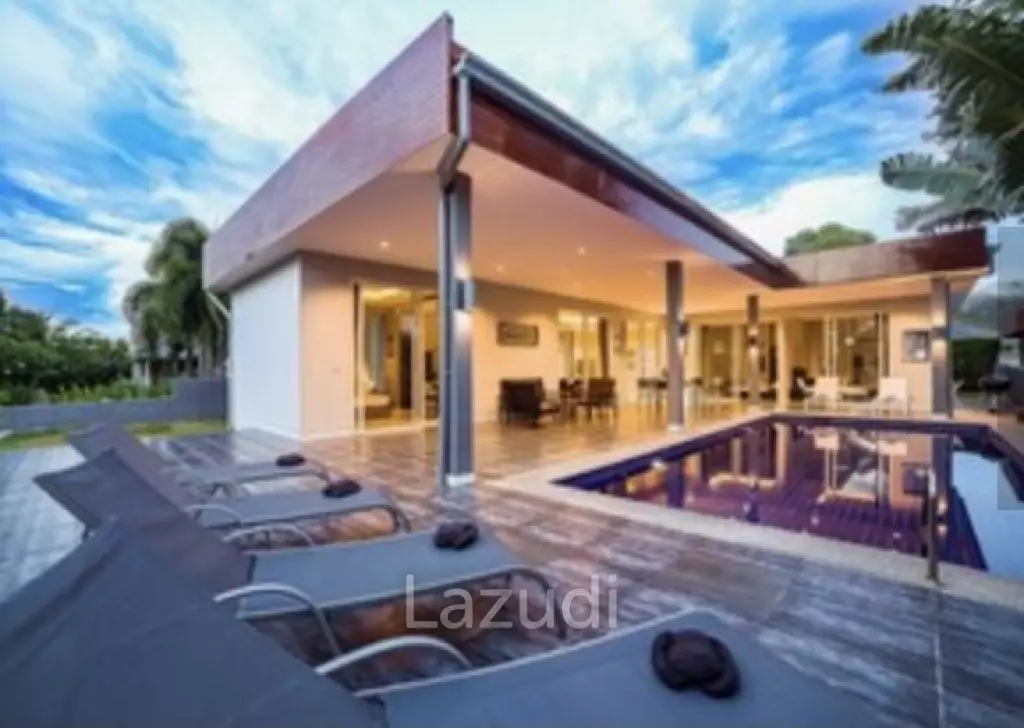 BLACK LOTUS : Quality 3 bed pool villa