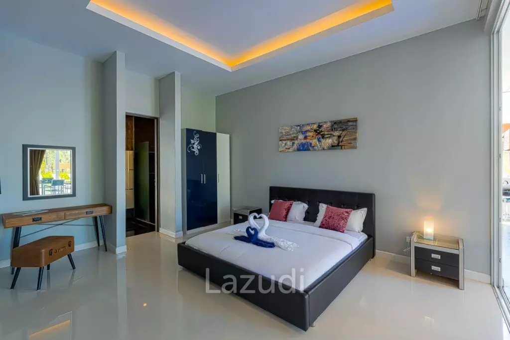 BLACK LOTUS : Quality 3 bed pool villa