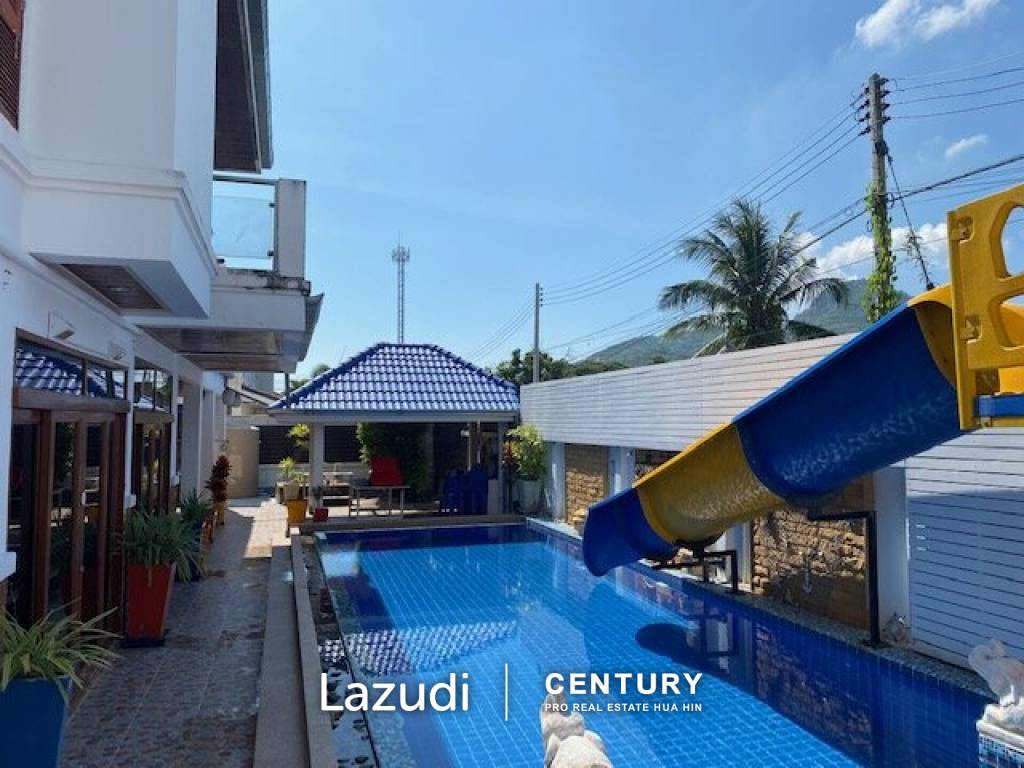 BAAN ROTH : 4 Bed 2 storey Pool Villa near town centre and beaches
