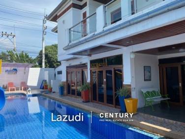 BAAN ROTH : 4 Bed 2 storey Pool Villa near town centre and beaches