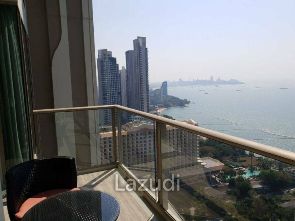 81 Sqm 2 Bed 2 Bath at The Riviera Wongamat Beach