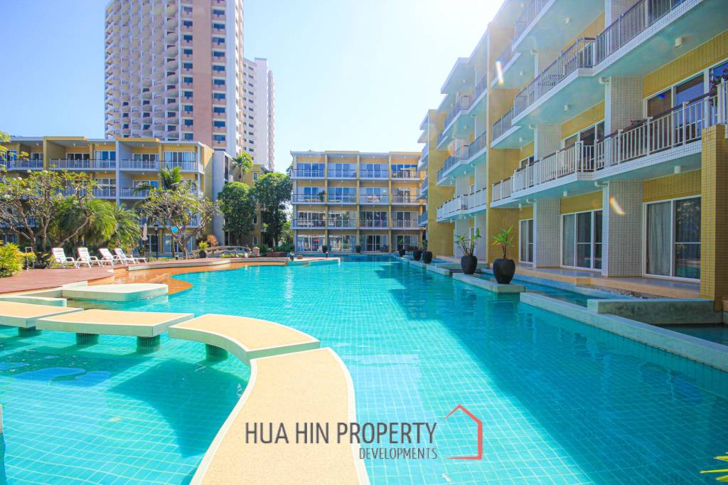 Direct Pool Access - Stunning 2 Bed 2 Bath at Baan Ploen Talay