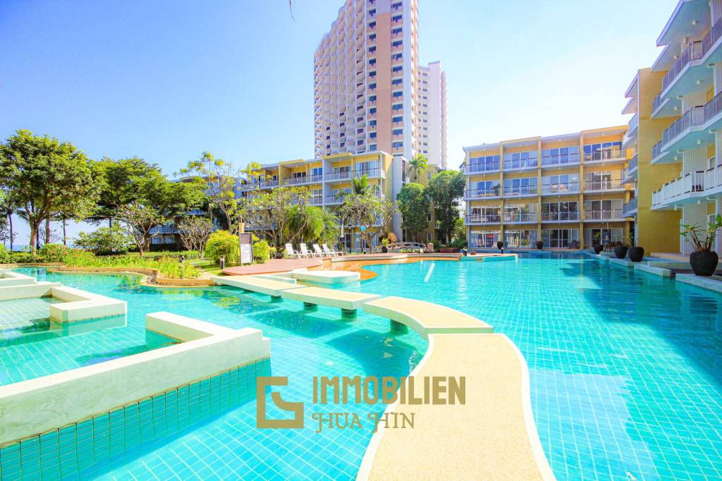 Direct Pool Access - Stunning 2 Bed 2 Bath at Baan Ploen Talay