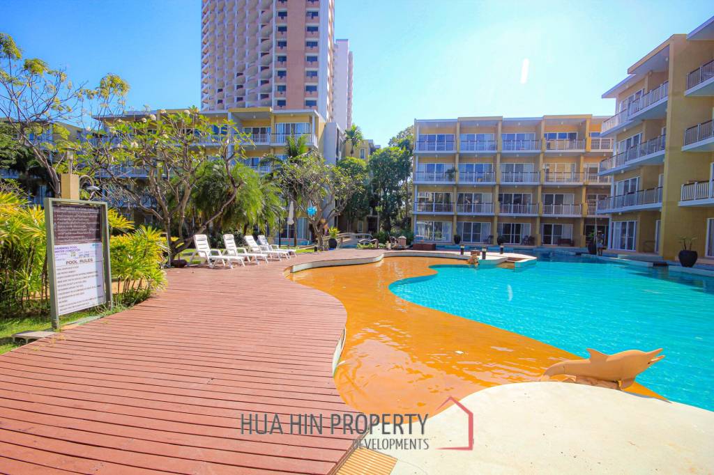Direct Pool Access - Stunning 2 Bed 2 Bath at Baan Ploen Talay
