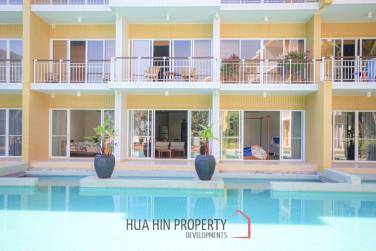 Direct Pool Access - Stunning 2 Bed 2 Bath at Baan Ploen Talay