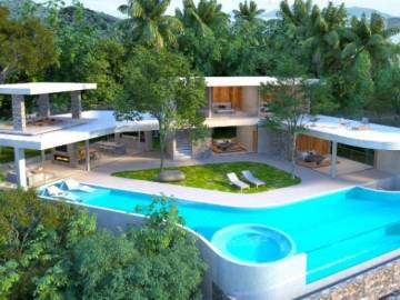 Contemporary 4 Bed Sea View Villa in Chaweng Noi
