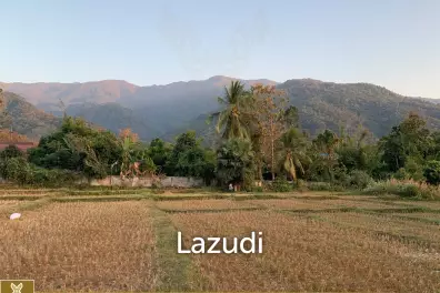 Land Surrounded by Mountains and Beautiful Nature