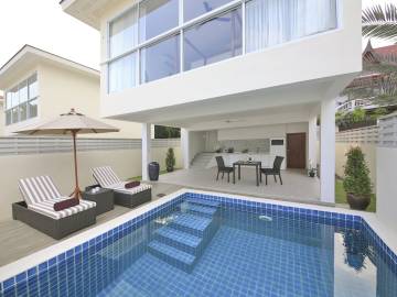 Established Resort with 15 units of One-Bedroom Pool Villas in Choeng Mon for Sale