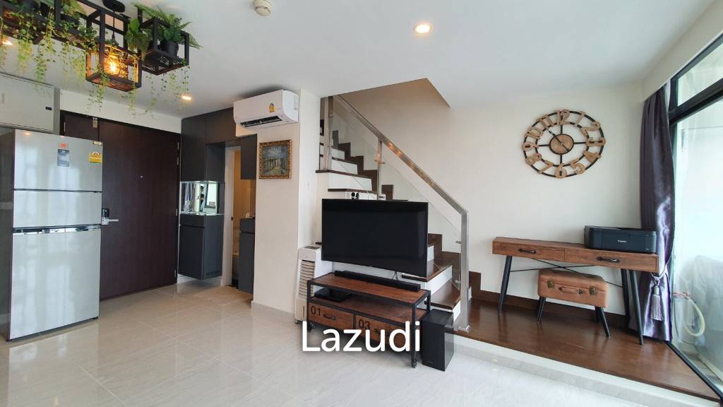 50 Sqm 1 Bed 2 Bath Duplex Condo For Sale