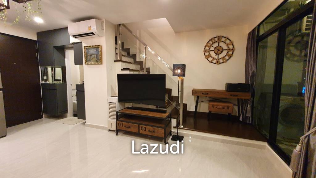 50 Sqm 1 Bed 2 Bath Duplex Condo For Sale