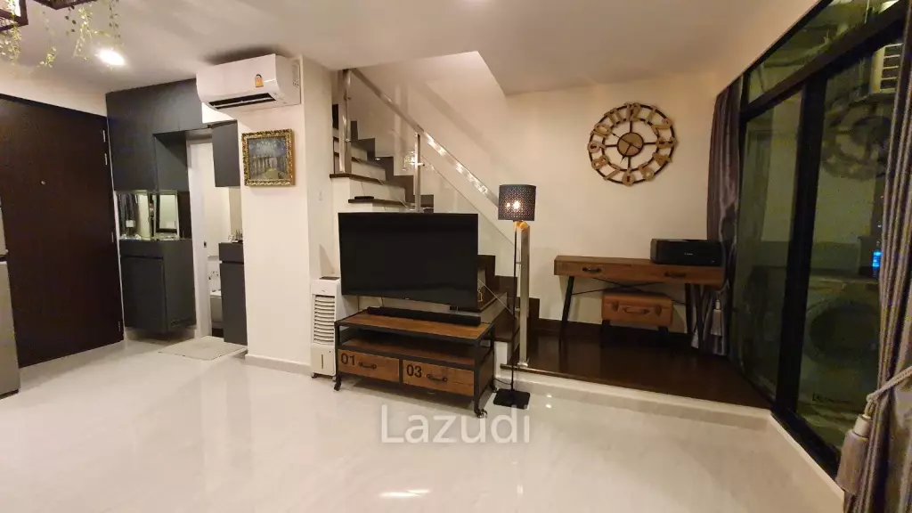 50 Sqm 1 Bed 2 Bath Duplex Condo For Sale