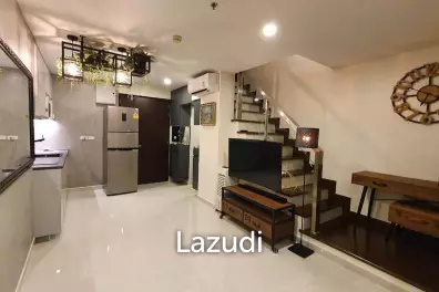 50 Sqm 1 Bed 2 Bath Duplex Condo For Sale