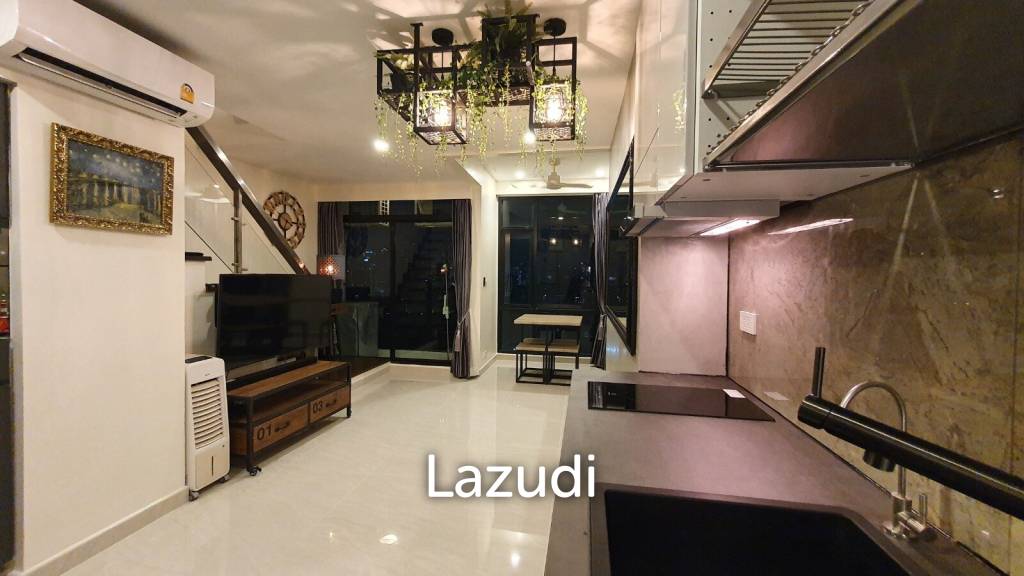 50 Sqm 1 Bed 2 Bath Duplex Condo For Sale