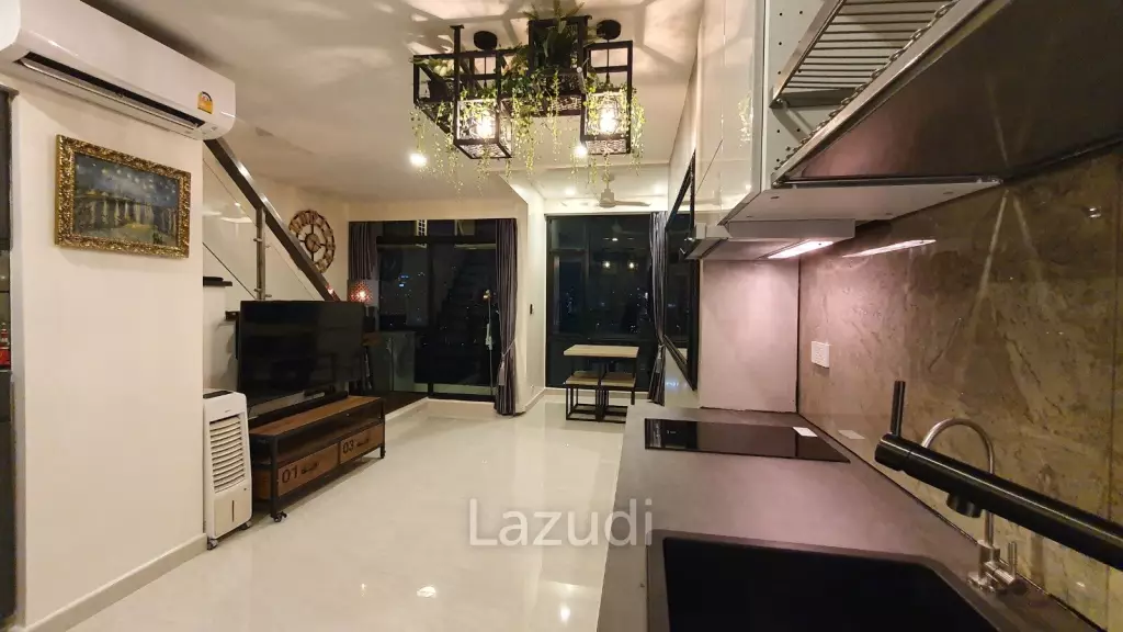 50 Sqm 1 Bed 2 Bath Duplex Condo For Sale