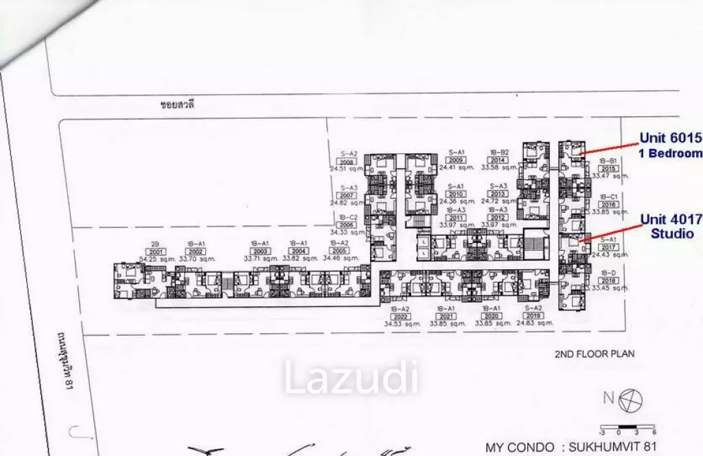 34.81 Sqm 1 Bed 1 Bath Condo For Sale
