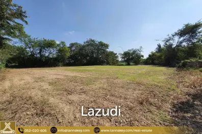 Beautiful Land Next to The Kok River and the road.