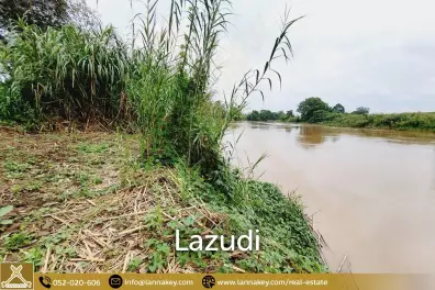 Beautiful Land Next to The Kok River and the road.