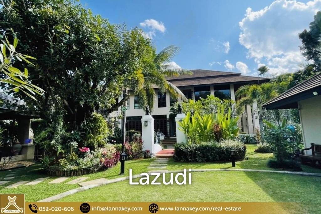 Luxury house for sale in Summit Golf Course, Green Valley, Chiang Mai.