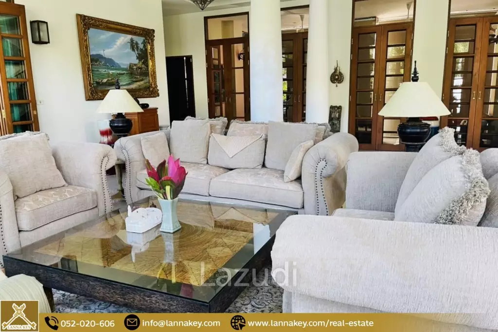 Luxury house for sale in Summit Golf Course, Green Valley, Chiang Mai.