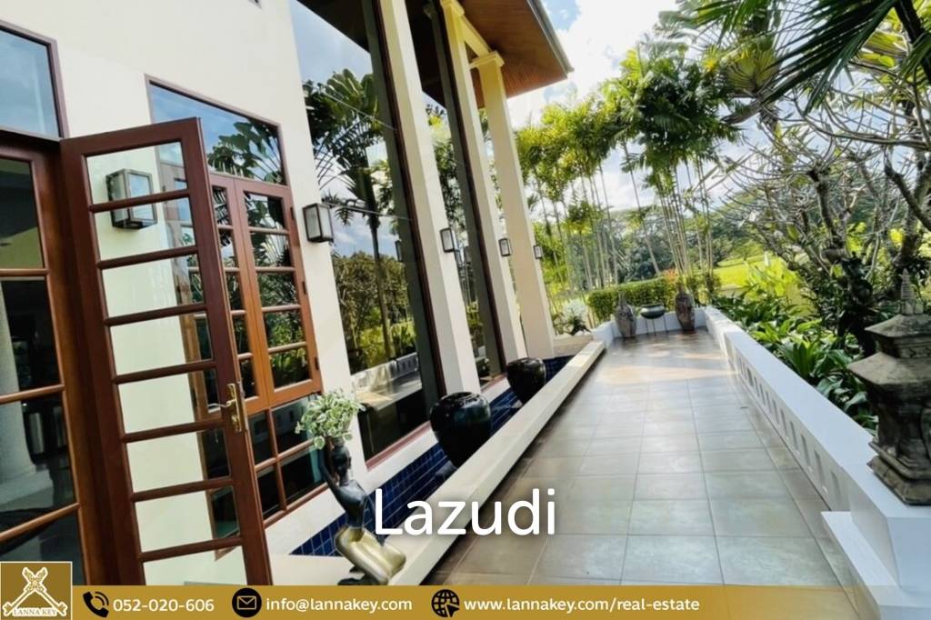 Luxury house for sale in Summit Golf Course, Green Valley, Chiang Mai.