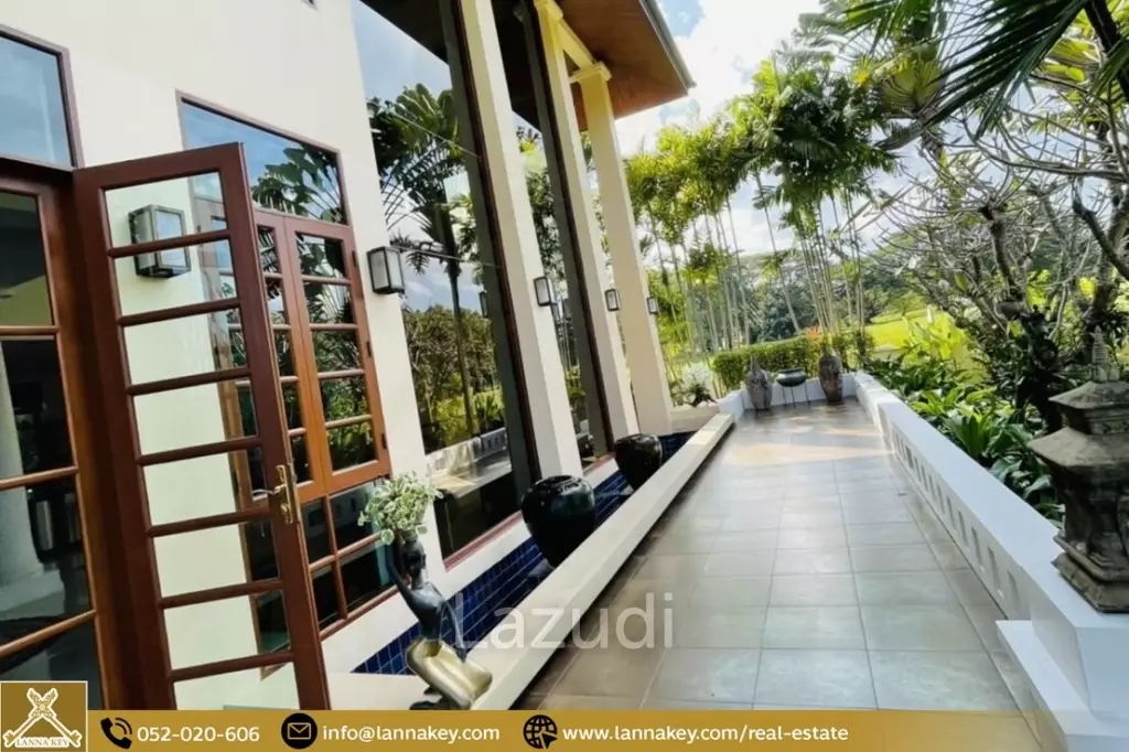 Luxury house for sale in Summit Golf Course, Green Valley, Chiang Mai.