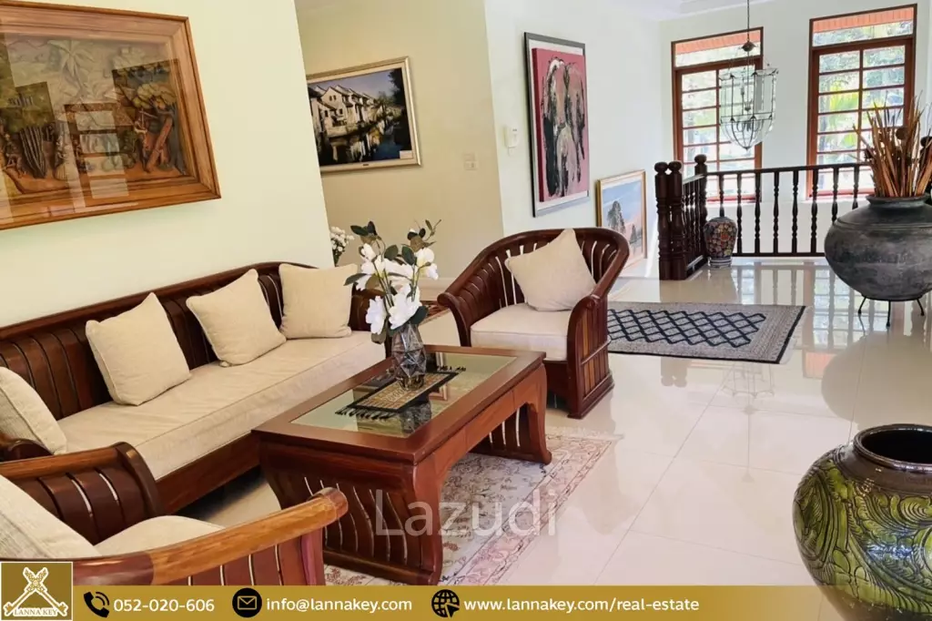 Luxury house for sale in Summit Golf Course, Green Valley, Chiang Mai.