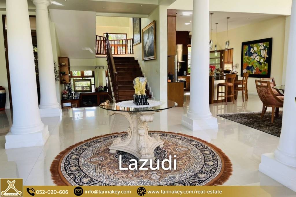 Luxury house for sale in Summit Golf Course, Green Valley, Chiang Mai.