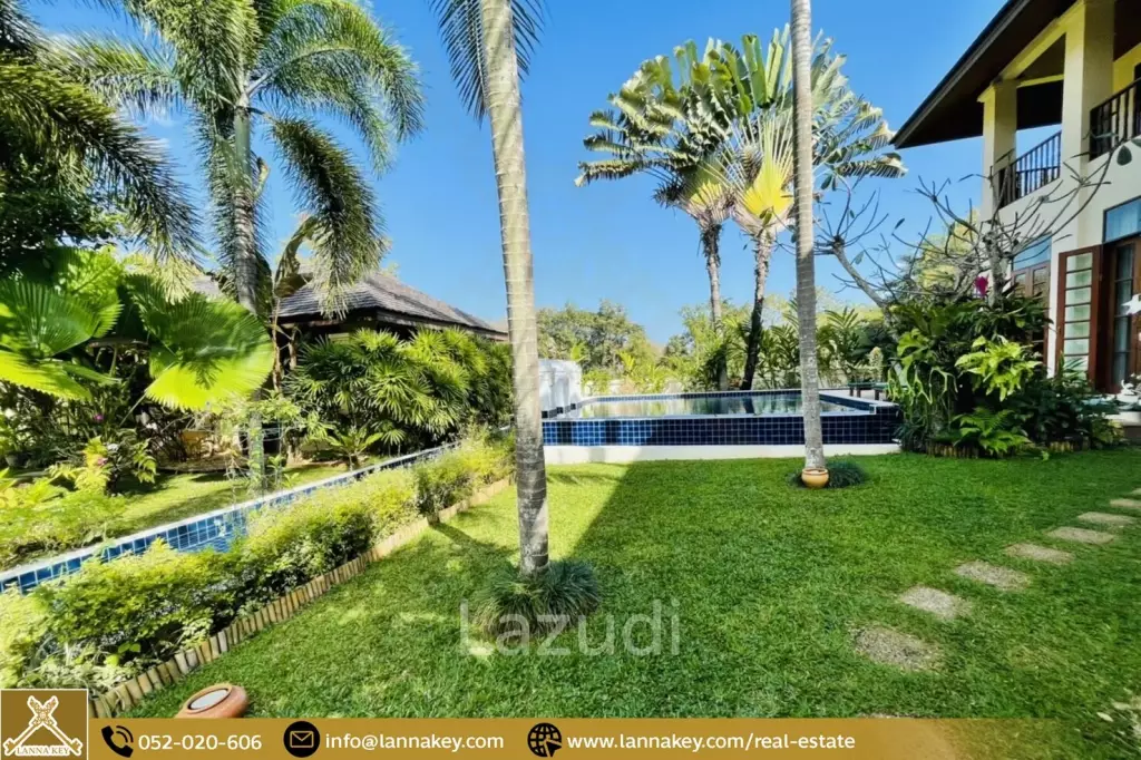 Luxury house for sale in Summit Golf Course, Green Valley, Chiang Mai.