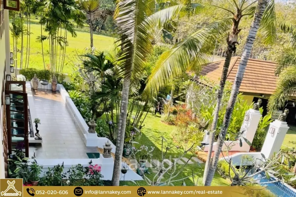 Luxury house for sale in Summit Golf Course, Green Valley, Chiang Mai.