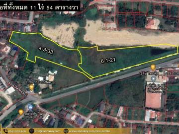 Sell vacant land on the road