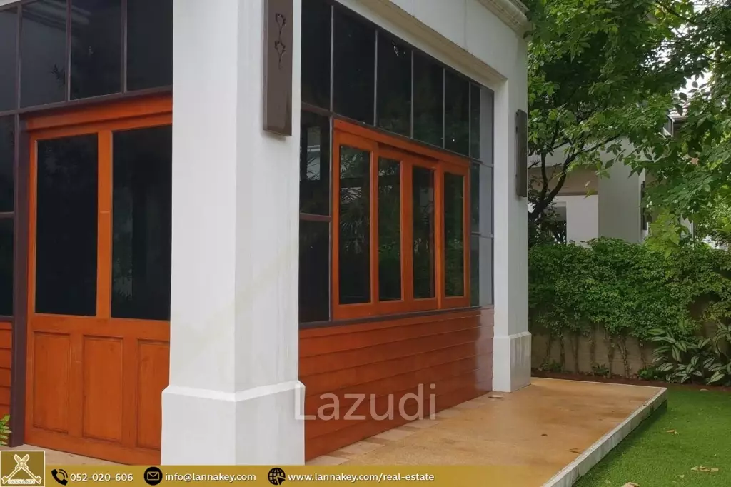 House with furniture, Setthasiri Village, San Sai