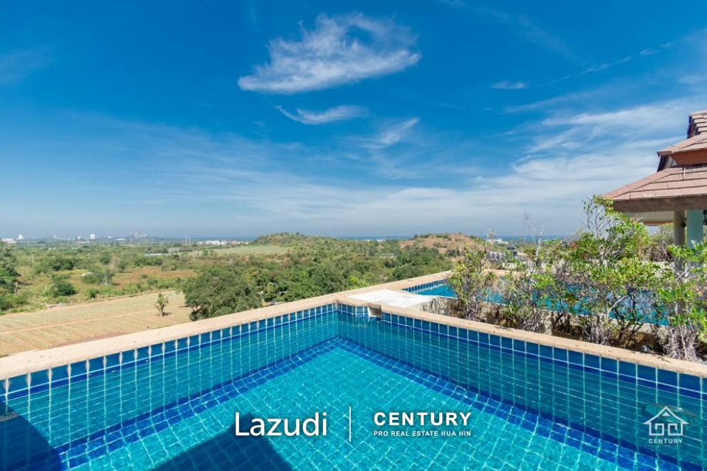 Stunning view duplex penthouse with private pool