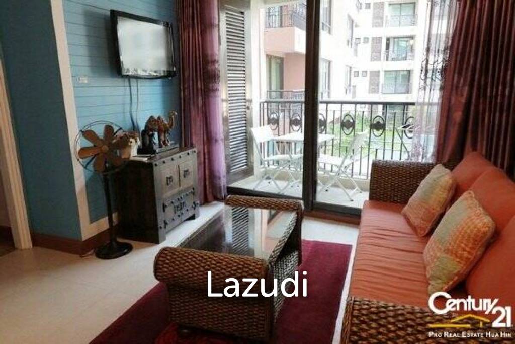 45 Sqm 1 Bed 1 Bath Condominium For Rent