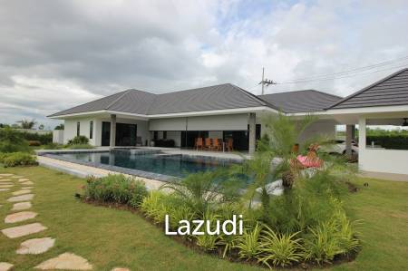 Almost New Luxury 5 Bedroom Pool Villa On Large Land Plot