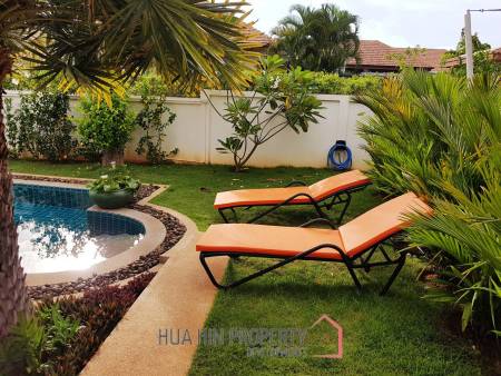 Well Designed 3 Bed Pool Villa with Established Gardens