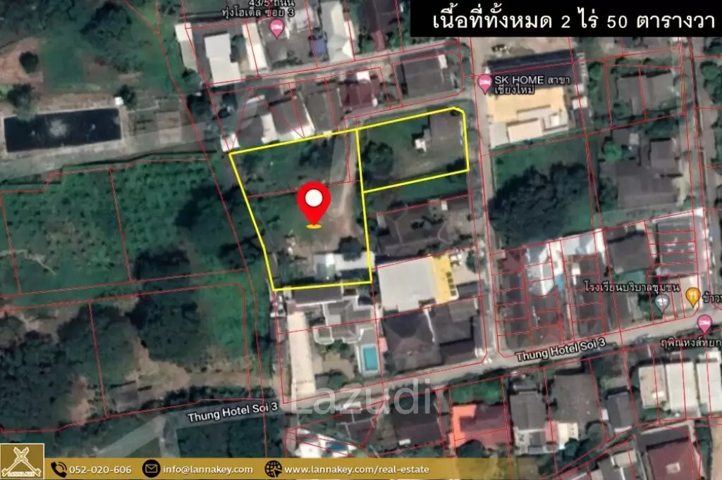Land for sale in Wat Ket Subdistrict