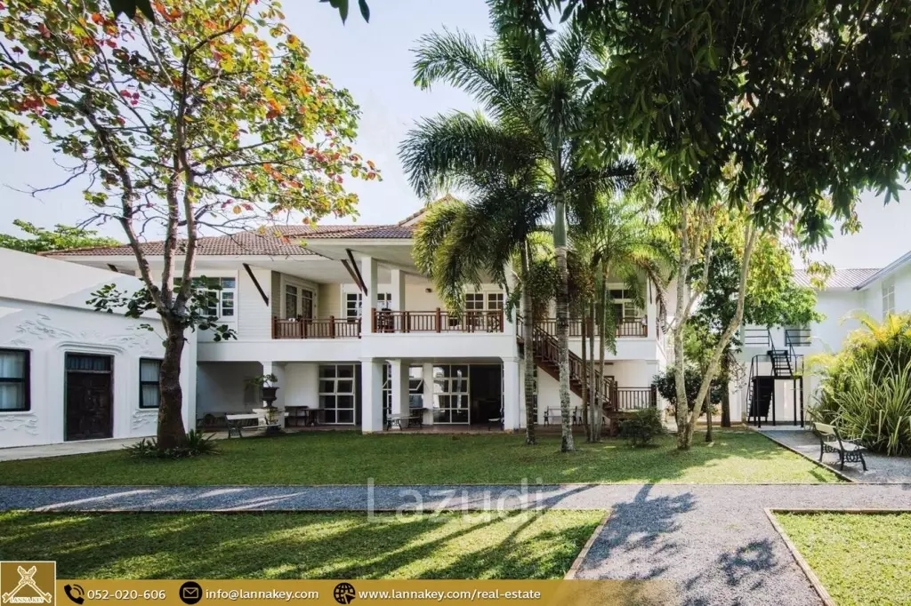 Villa with Swimming pool For Sale Next to the Ping River.