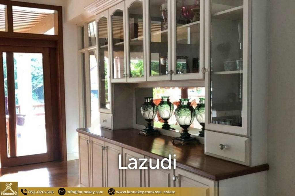 Villa with Swimming pool For Sale Next to the Ping River.