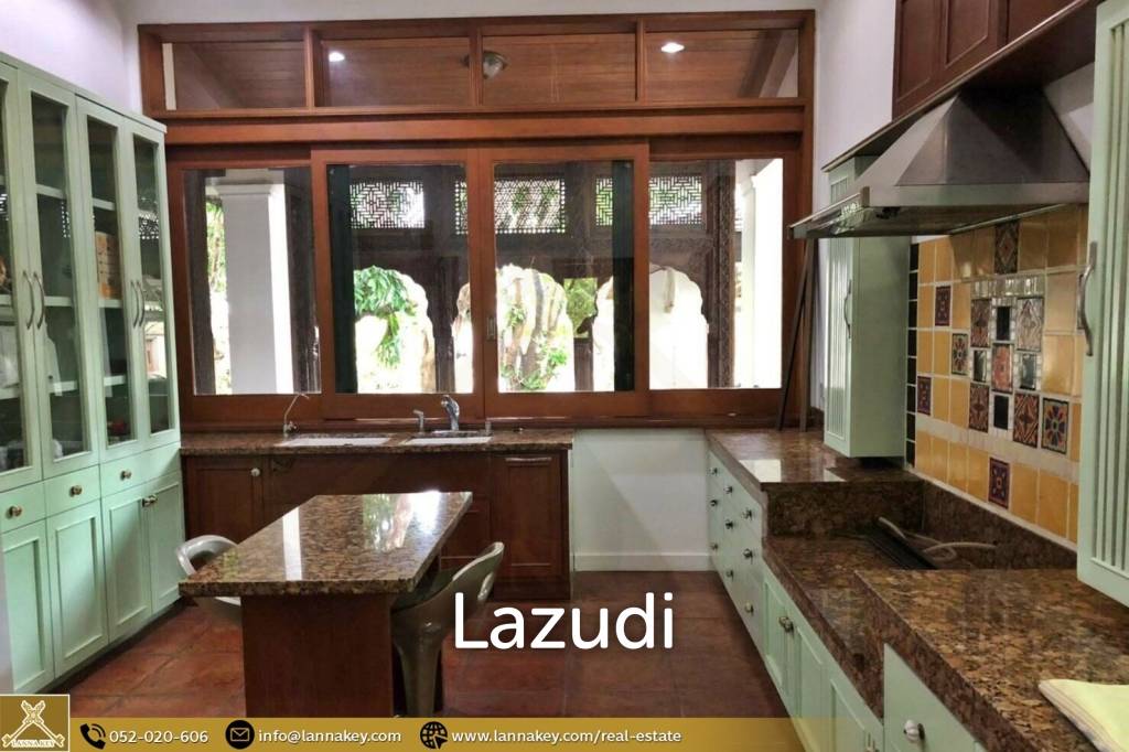 Villa with Swimming pool For Sale Next to the Ping River.