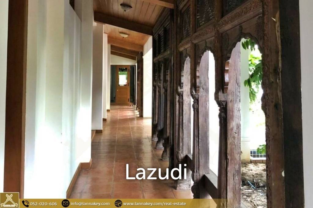 Villa with Swimming pool For Sale Next to the Ping River.