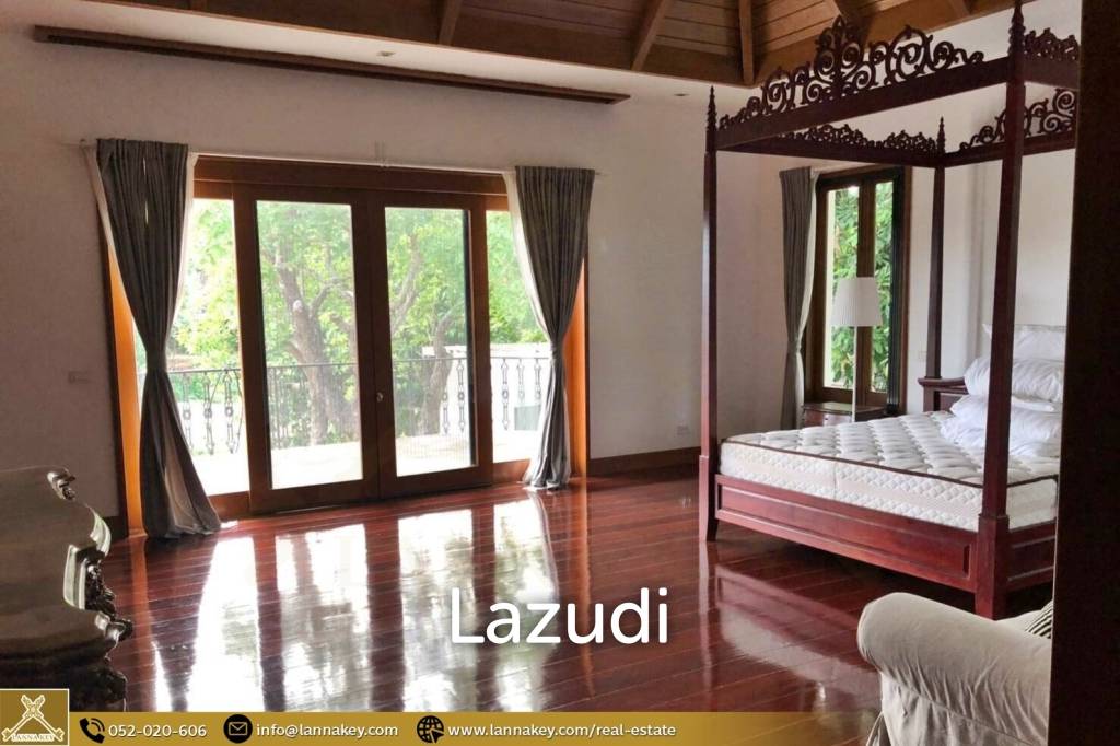 Villa with Swimming pool For Sale Next to the Ping River.