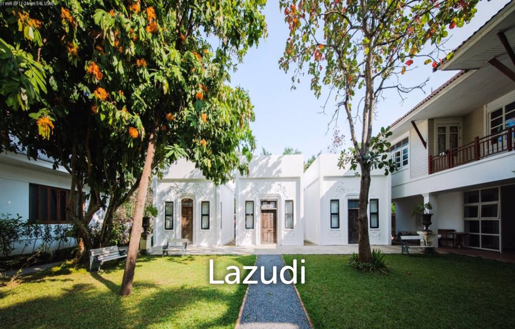 ขายวิลล่าพร้อมสระว่ายน้ำติดกับแม่น้ำปิงในอ.แม่ริม