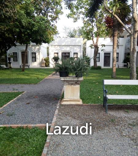 ขายวิลล่าพร้อมสระว่ายน้ำติดกับแม่น้ำปิงในอ.แม่ริม