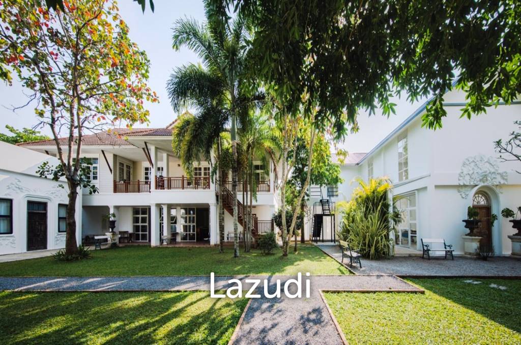 ขายวิลล่าพร้อมสระว่ายน้ำติดกับแม่น้ำปิงในอ.แม่ริม