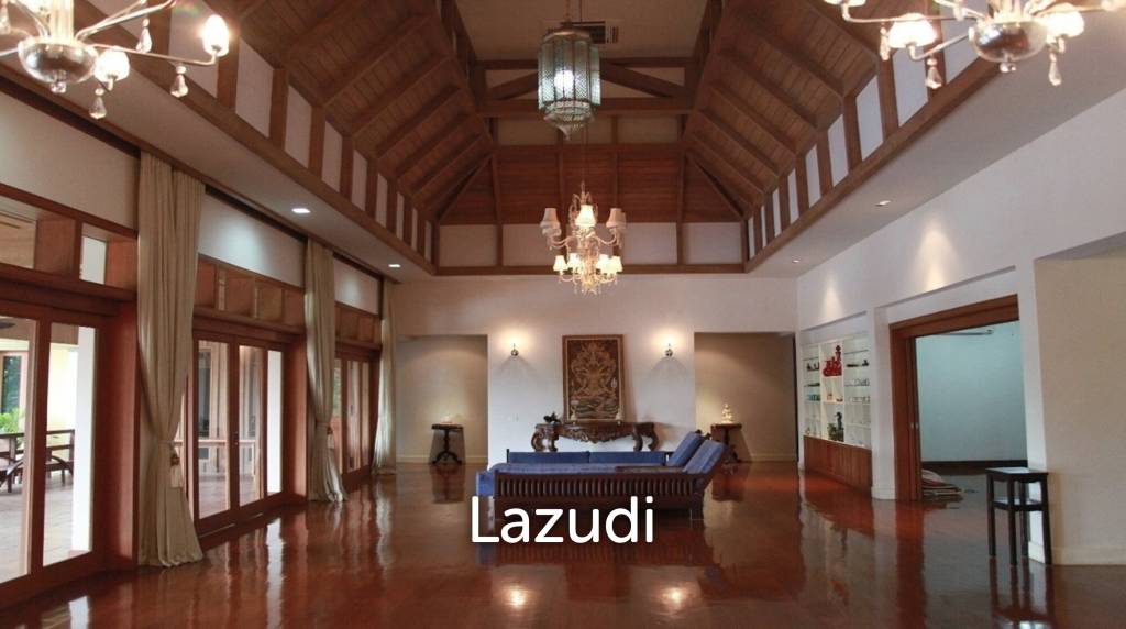 ขายวิลล่าพร้อมสระว่ายน้ำติดกับแม่น้ำปิงในอ.แม่ริม