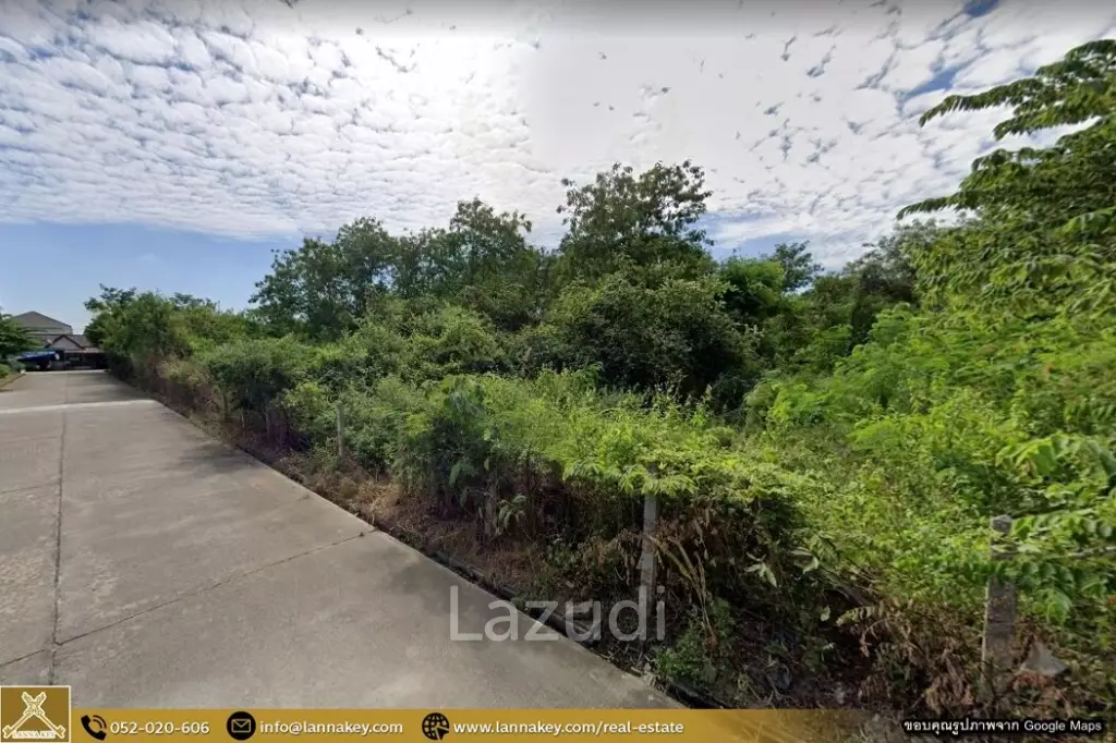 Vacant land next to the project house
