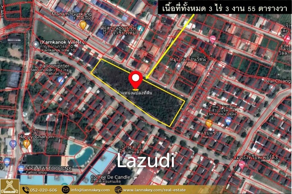 Vacant land next to the project house