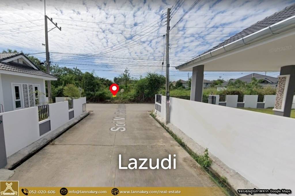 Vacant land next to the project house