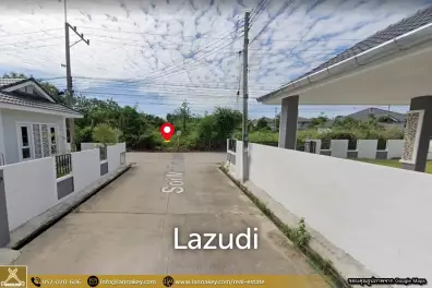 Vacant land next to the project house
